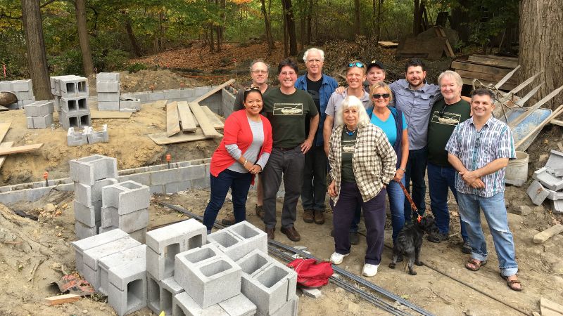 Little Stony Point Volunteer Center Construction