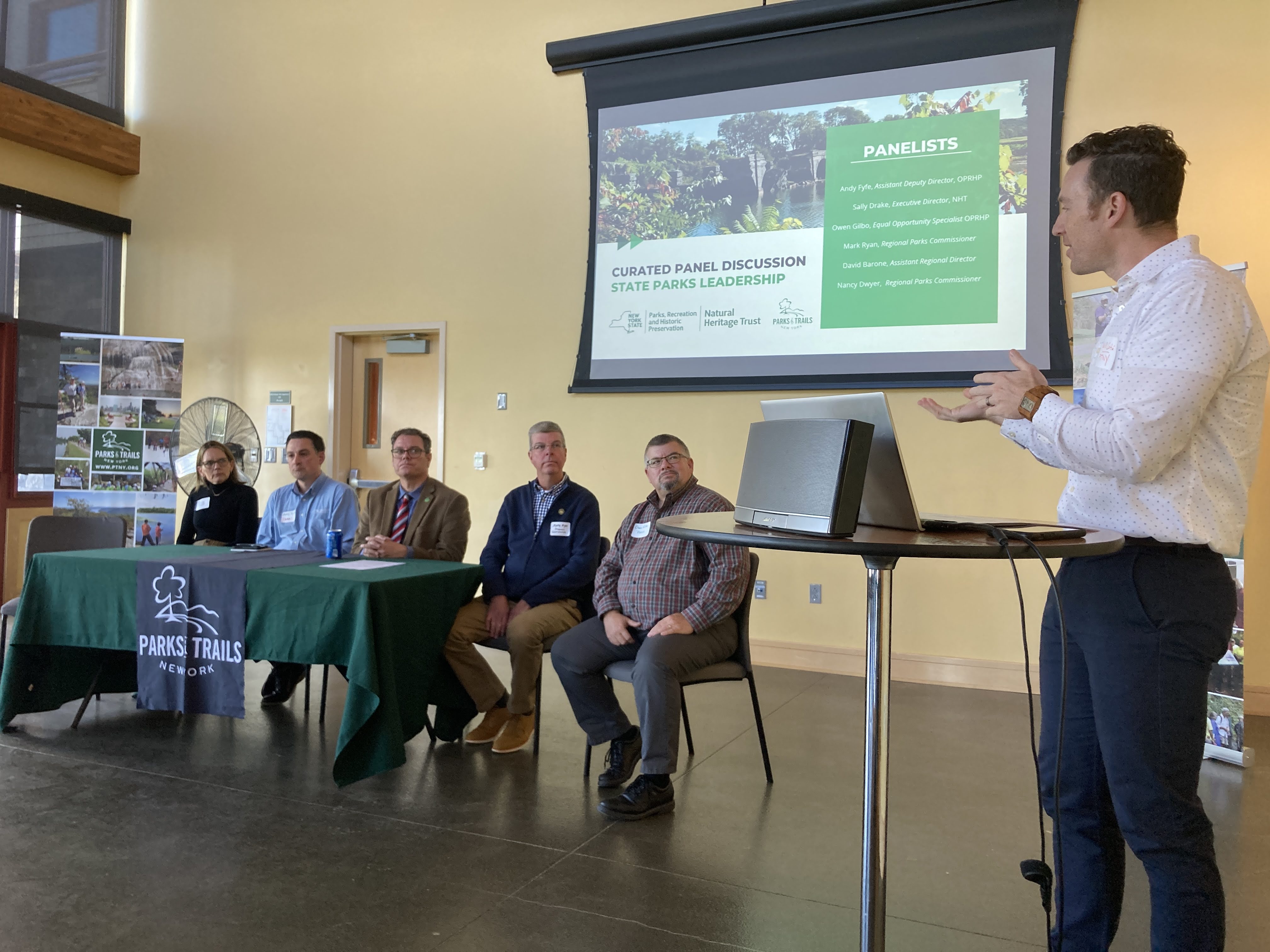 Panel Discussion at Thacher State Park